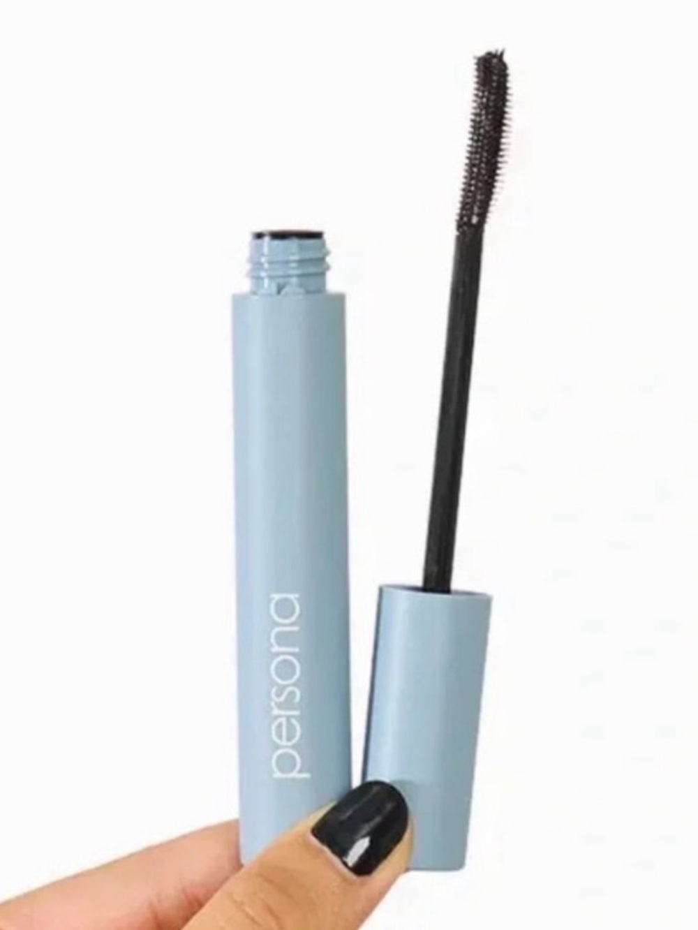 Persona Black Mascara in Light Blue Tube